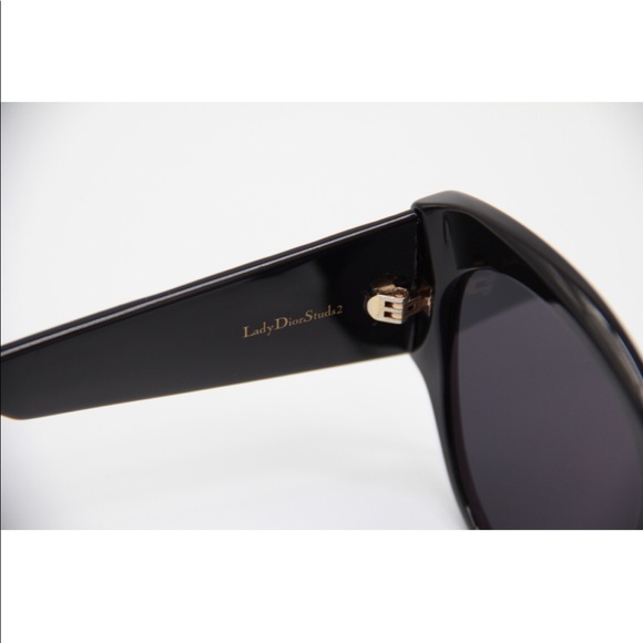 New Sunglasses Dior LADYDIORSTUDS2 807 Black - Picture 5 of 10